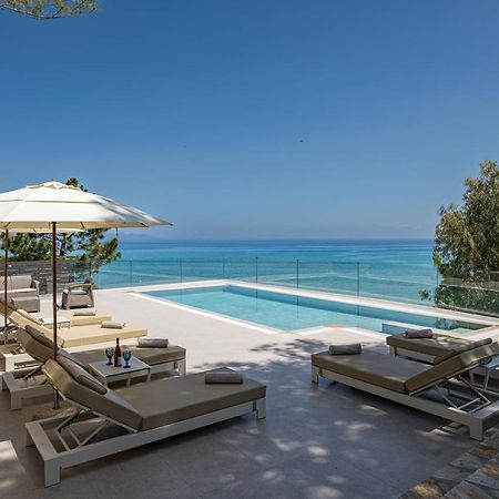 Addimare Sea View Villa, a Coastal Retreat Alykes  Esterno foto