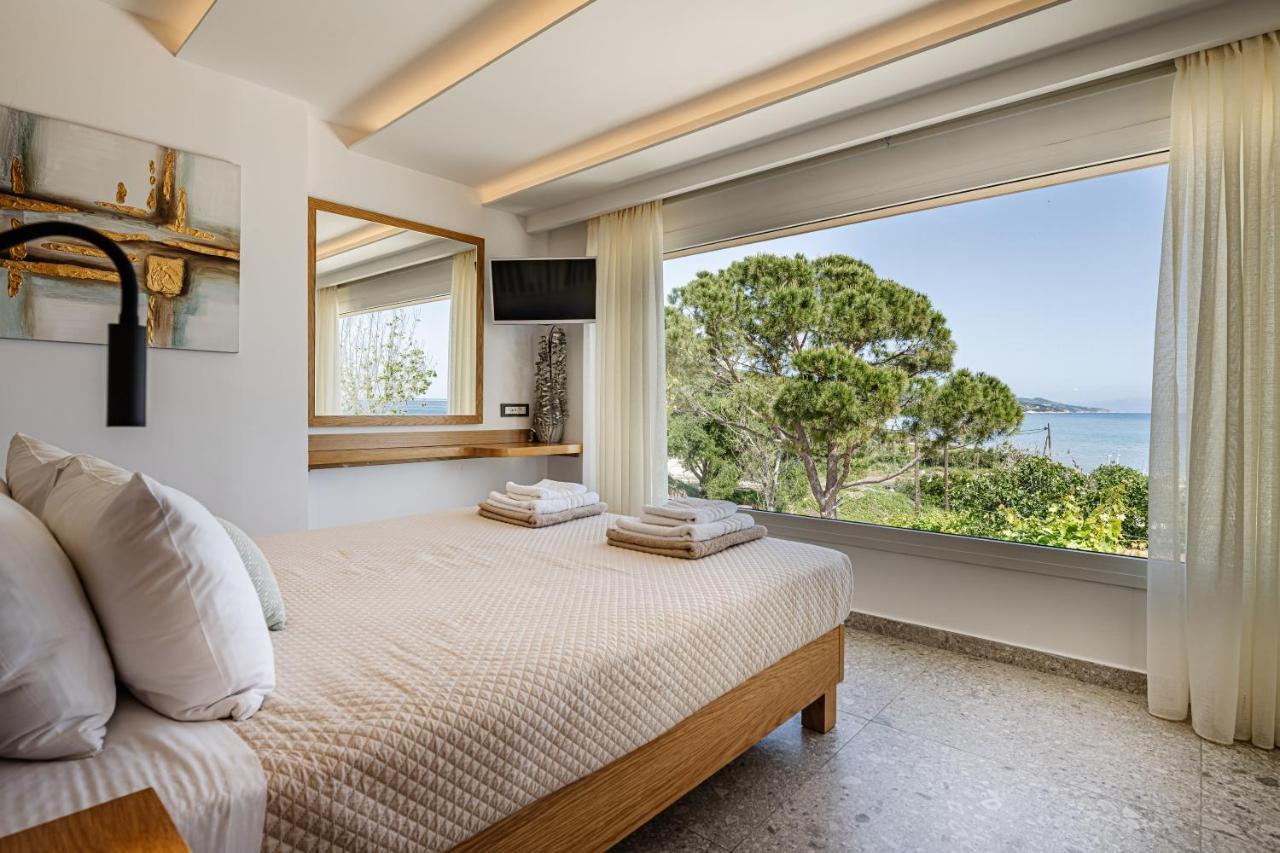 Addimare Sea View Villa, a Coastal Retreat Alykes  Esterno foto