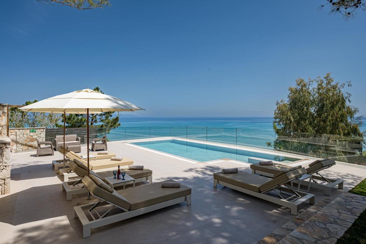 Addimare Sea View Villa, a Coastal Retreat Alykes  Esterno foto