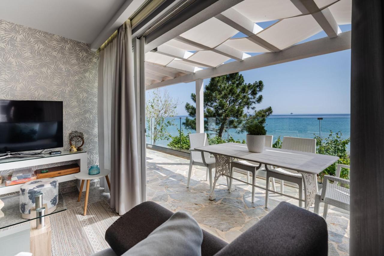 Addimare Sea View Villa, a Coastal Retreat Alykes  Esterno foto