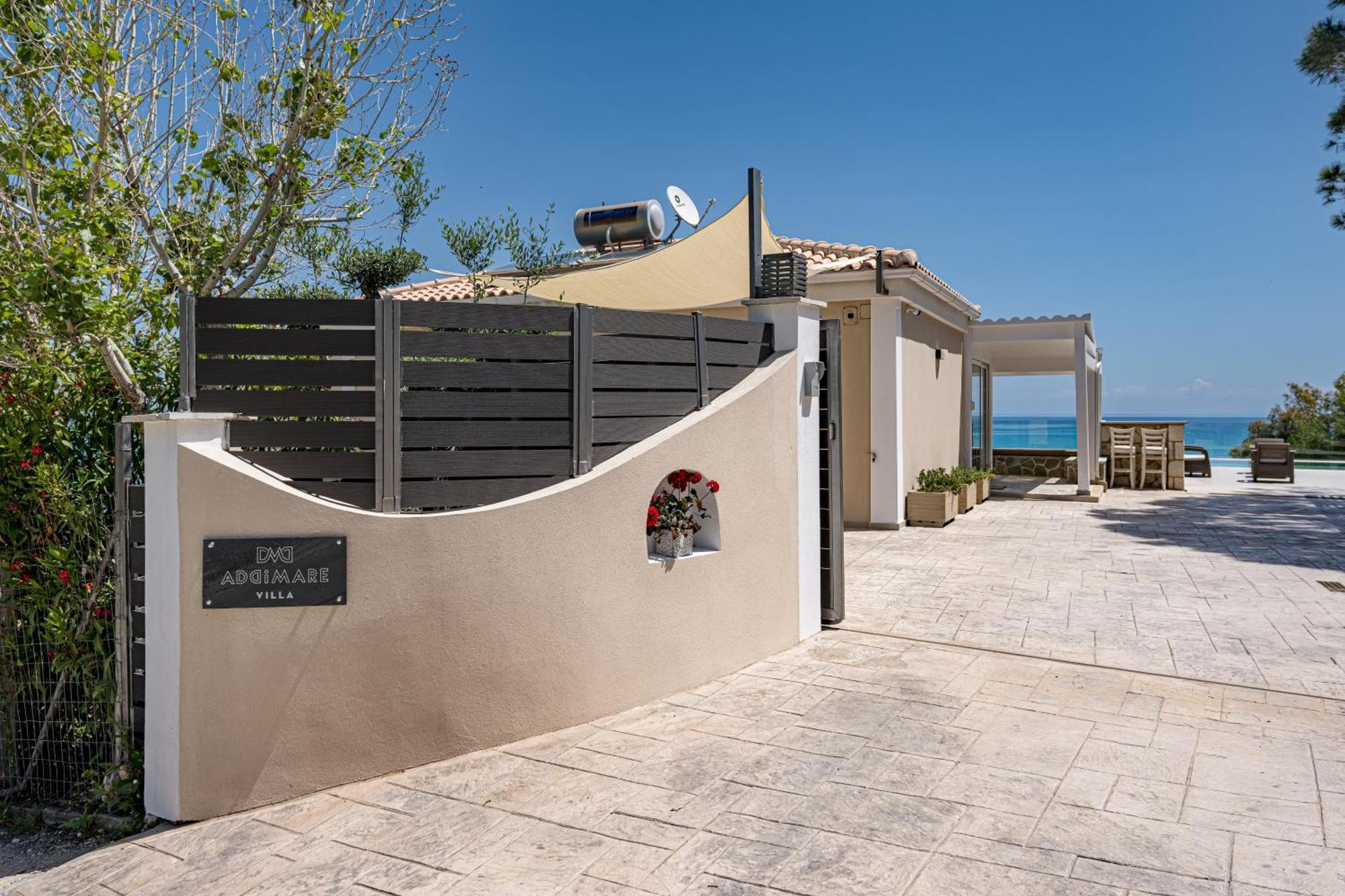 Addimare Sea View Villa, a Coastal Retreat Alykes  Esterno foto