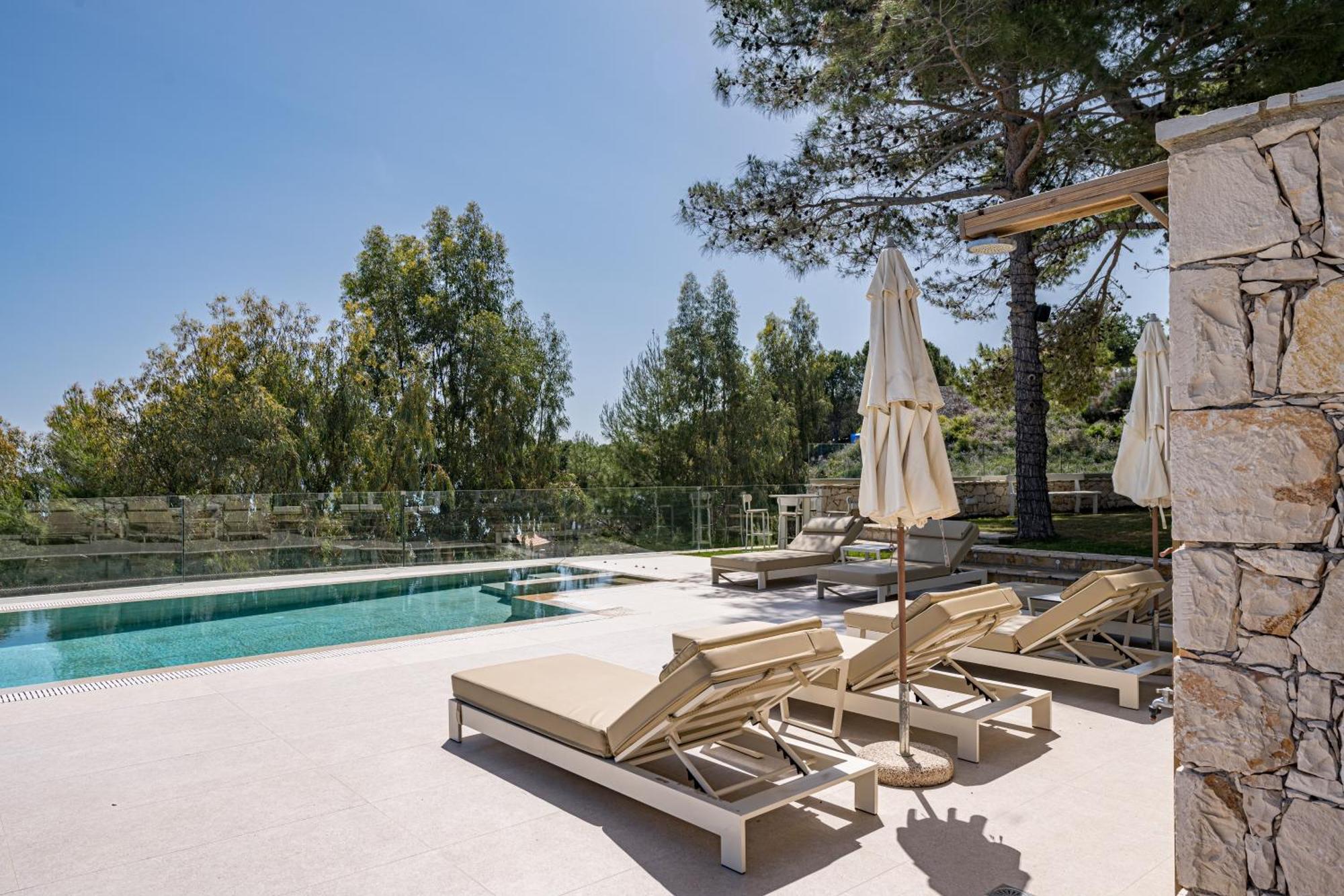 Addimare Sea View Villa, a Coastal Retreat Alykes  Esterno foto