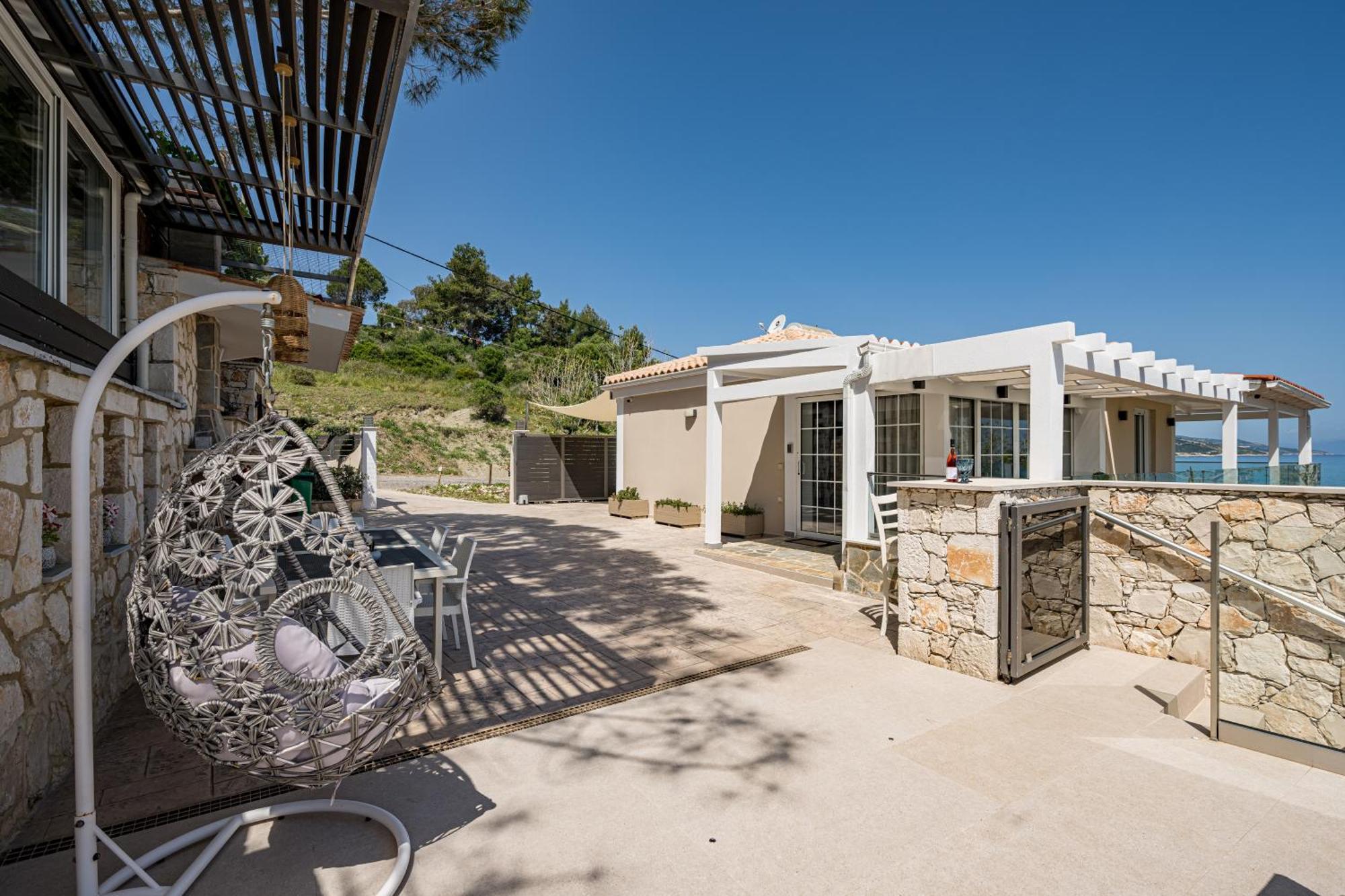 Addimare Sea View Villa, a Coastal Retreat Alykes  Esterno foto